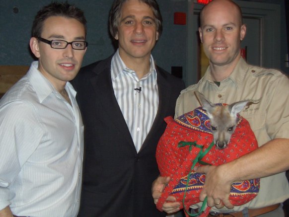 Tom at The Tony Danza Show